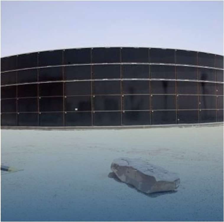 Welded steel water tank